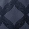 Ogee Knitted Jacquard Total Blackout Curtain Panel(Only 1 Pc Panel)