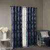 Ogee Knitted Jacquard Total Blackout Curtain Panel(Only 1 Pc Panel)