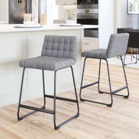 Pago Counter Stool (Option: Gray)