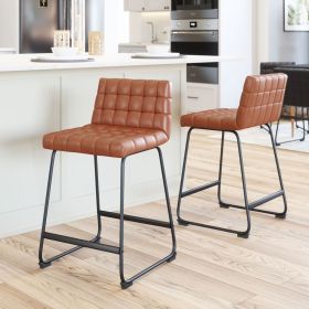 Pago Counter Stool (Option: Brown)